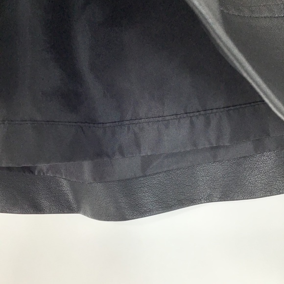 I heart Ronson faux leather black mini skirt 10 goth whimsigoth coquette grunge - Picture 7 of 9